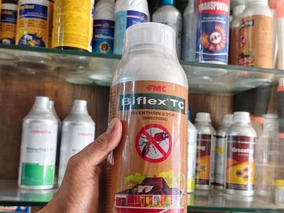 Termiticide stock at Jai Bharat Pest Control, Indirapuram